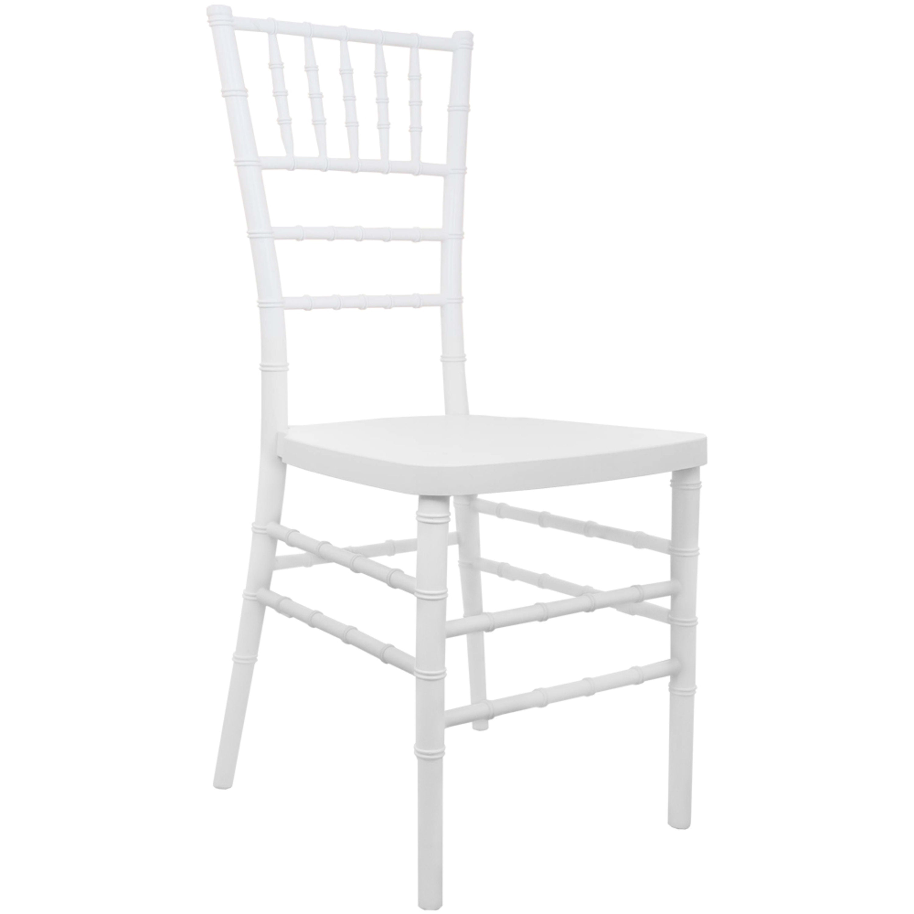 White Extra Thick Chiavari Chair Cushion