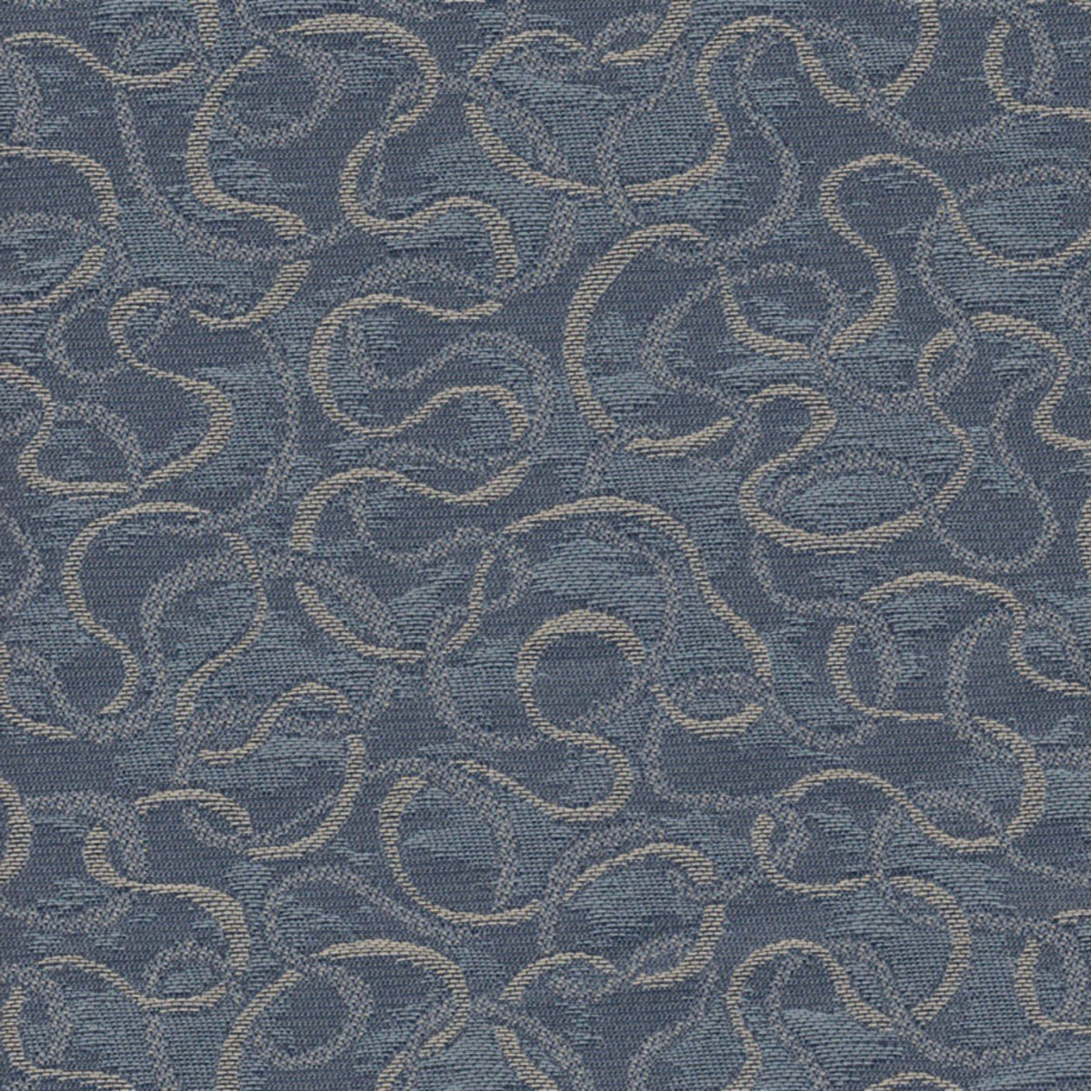 Ribbons Ocean Fabric |#| 