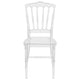 Crystal Ice Napoleon Stacking Chair - Event Seating - Hospitality Seating