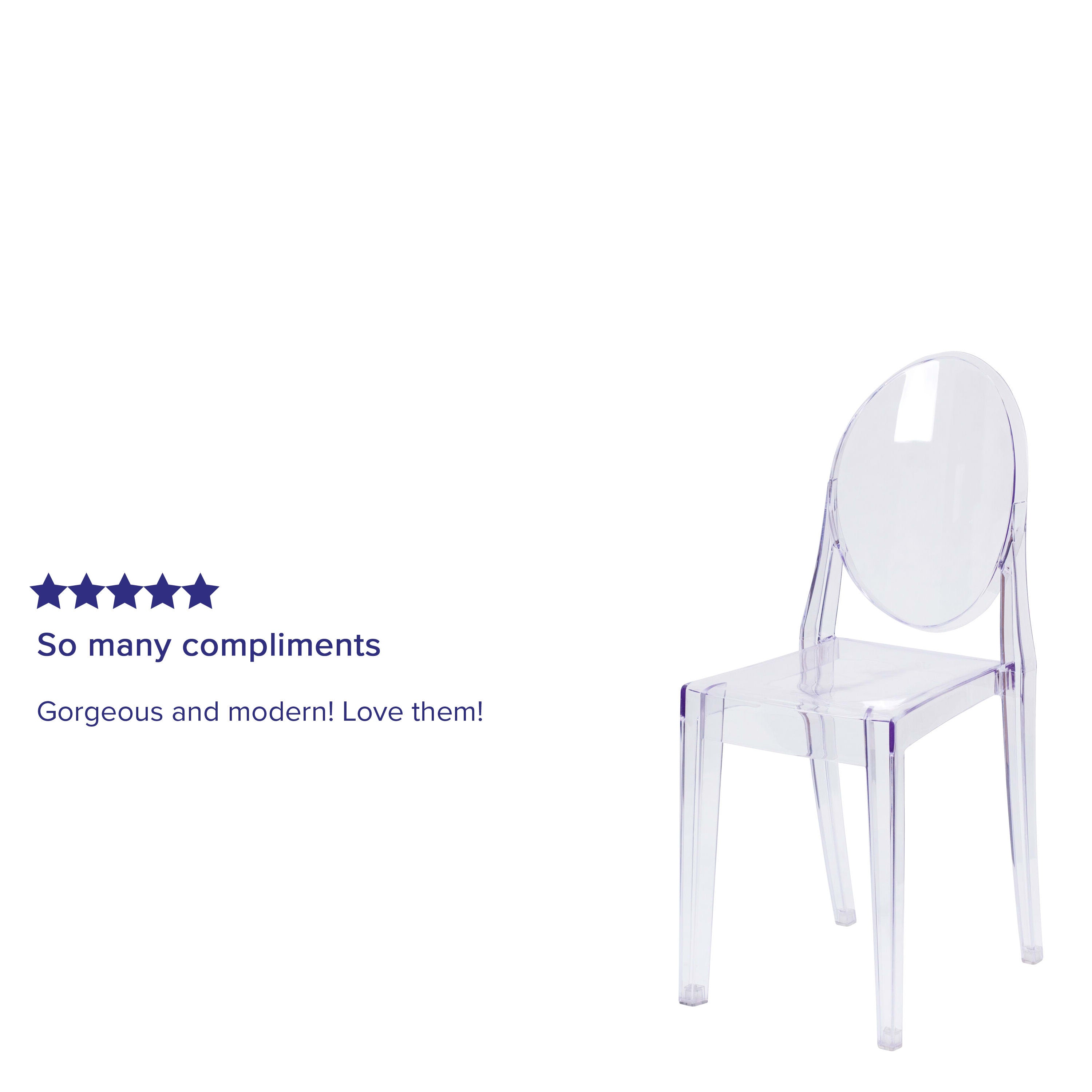 Armless best sale ghost chair