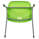Green |#| Green Ergonomic Shell Student Stack Chair - Classroom Chair / Office Guest Chair
