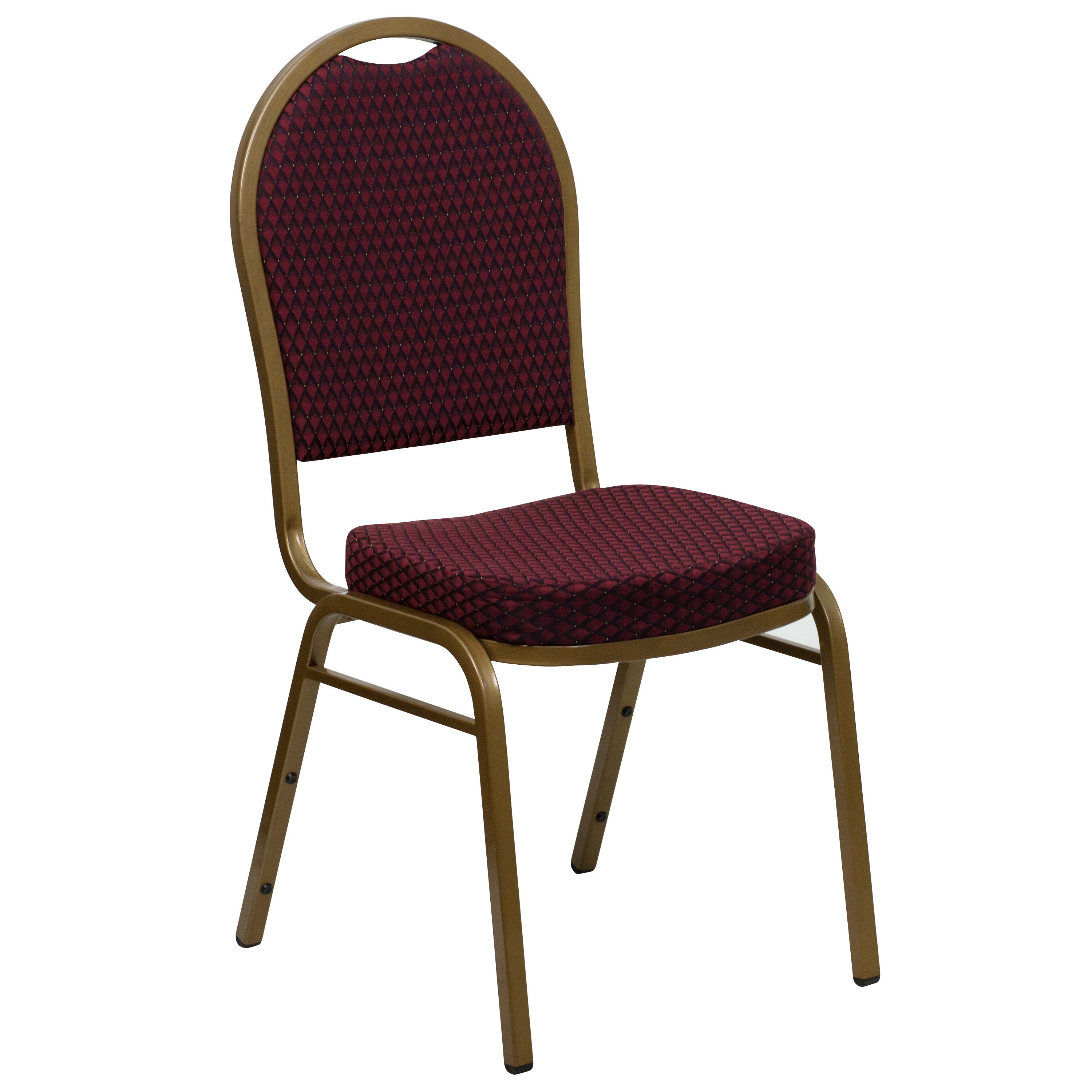 Stackable Banquet Chair-Red (CLEARANCE ITEMS) 