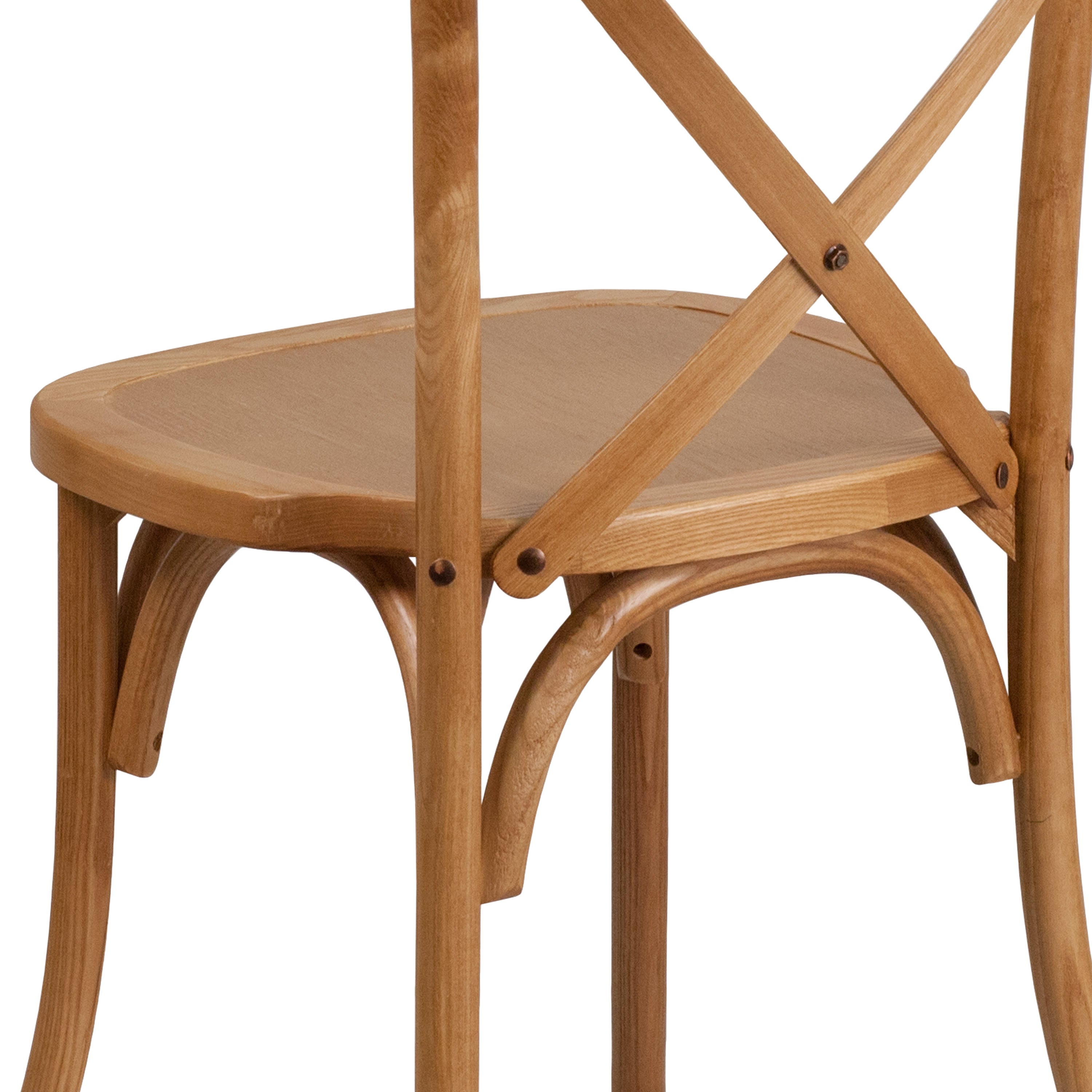 Cross Back Chair XU X Stack Chairs 4 Less