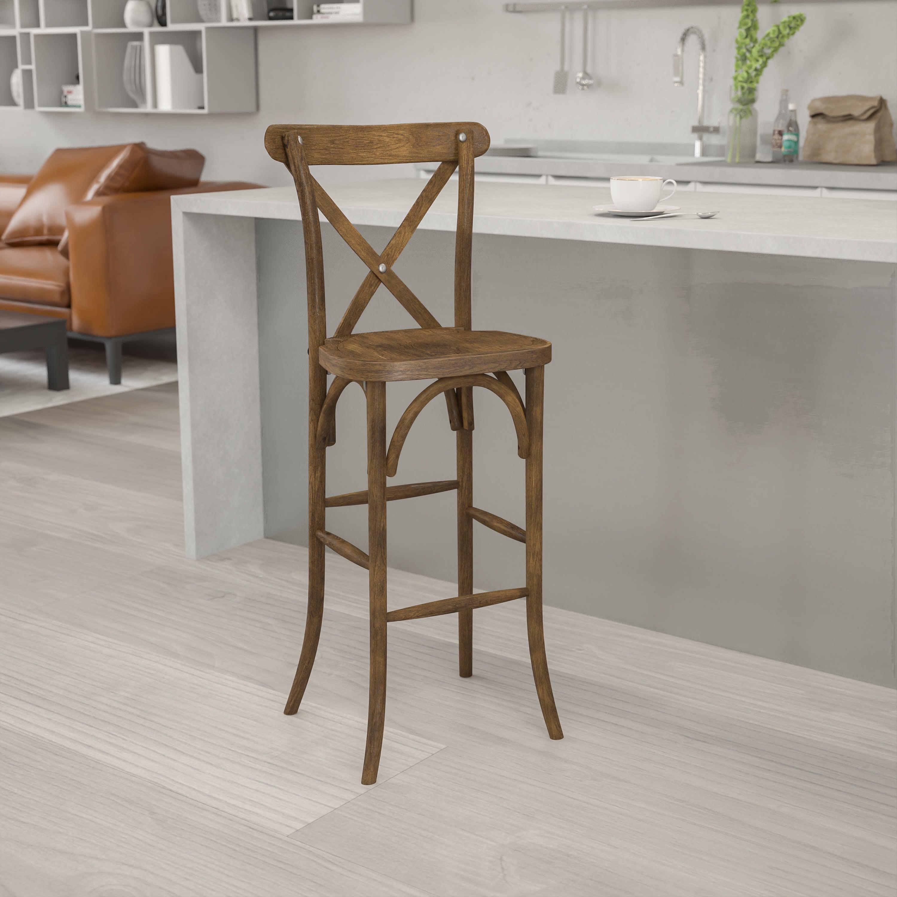 Stackable stools with backs sale