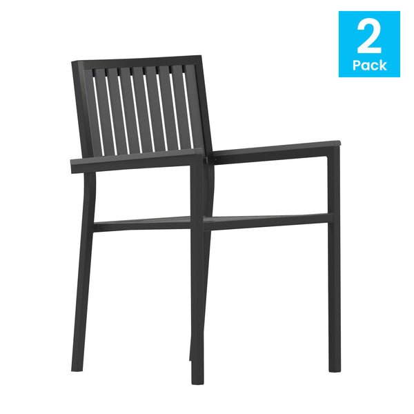 Black Resin Chiavari Chair - Commercial Quality Stackable