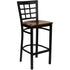 Window Back Metal Restaurant Barstool